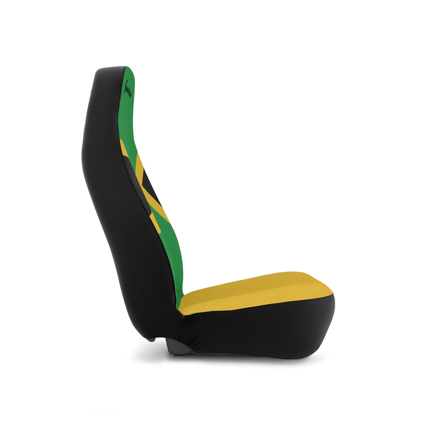 Side Jamaica Flag Car Seat Covers 