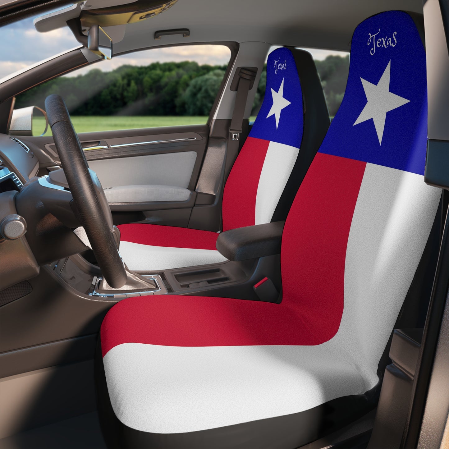 Texas Flag Car Seat Covers Universal