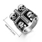 Width Skull Ring / Gothic Jewelry / Punk Style
