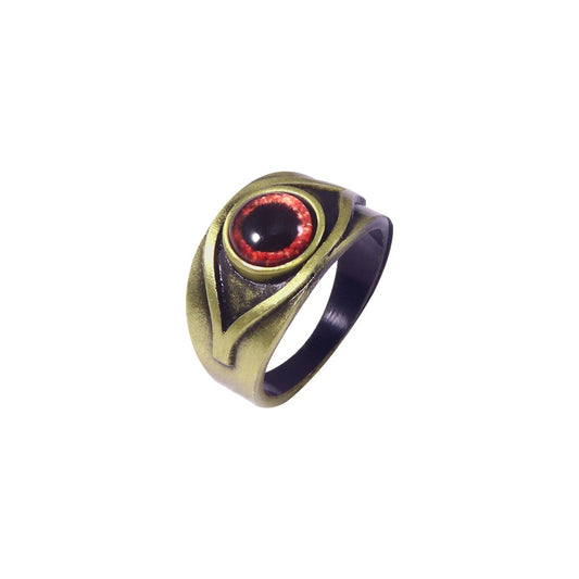 Red Vampire Eye Ring