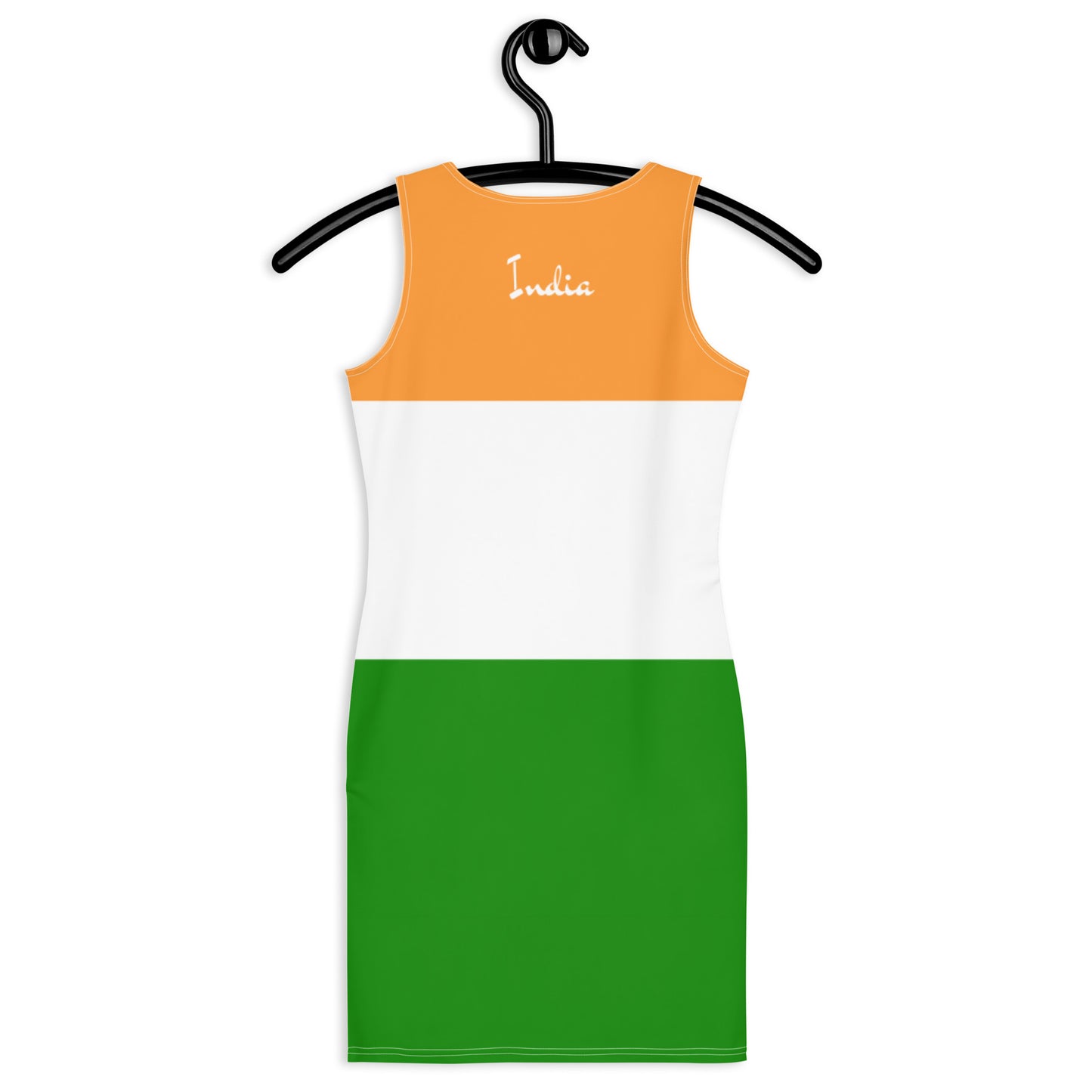 Indian Dress With Colors Of The India Flag / India Clothing Style For Patriot Day