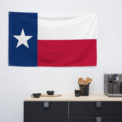 Texas Flag / Wrinkle-free / Shrink-free / Texas Flag Colors / Wall Decor