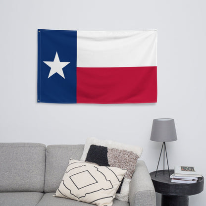 Texas Flag / Wrinkle-free / Shrink-free / Texas Flag Colors / Wall Decor