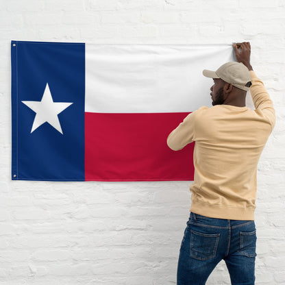 Texas Flag / Wrinkle-free / Shrink-free / Texas Flag Colors / Wall Decor