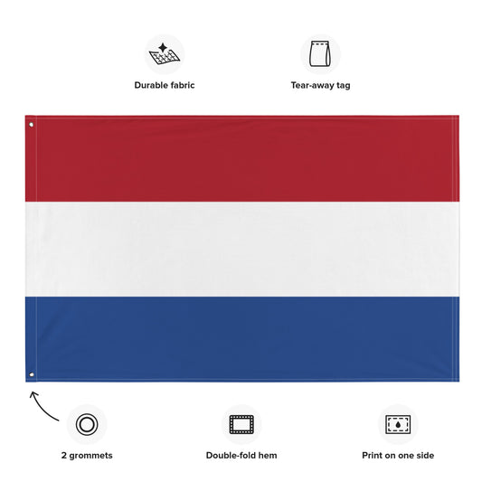 The Netherlands Flag / High Quality Flag /  Wrinkle-free / Shrink-free