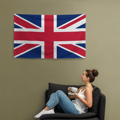 Bandiera Union Jack / Decorazione murale patriottica / Bandiera di alta qualità