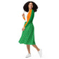 Irish Dress / Ireland Outfit With Colors Of The Ireland Flag / 2XS - 6XL