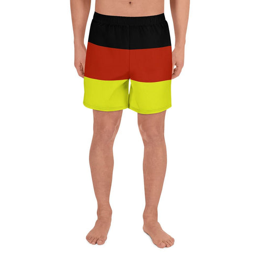 Germany Shorts / Long Men's Shorts / Germany Flag Shorts / Soccer Shorts