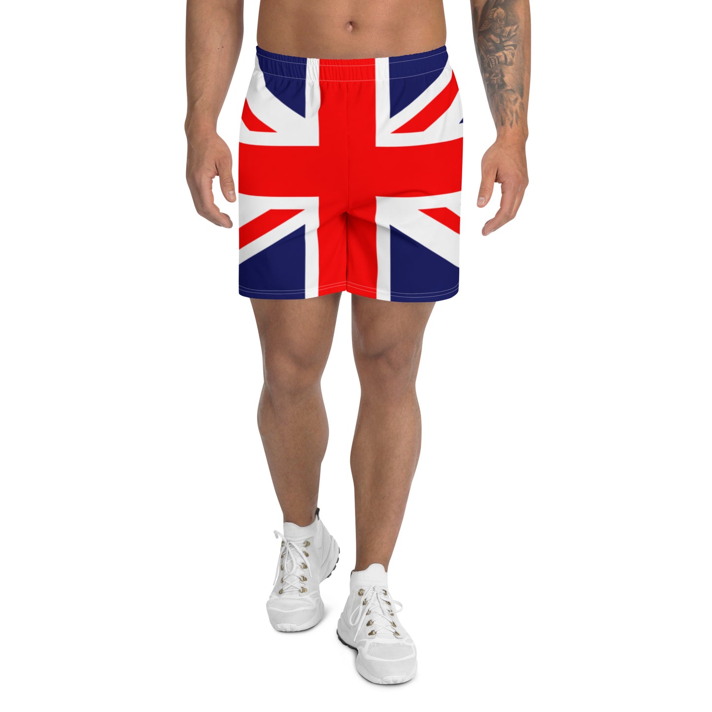 Homens do short de Union Jack/roupa de Union Jack/roupa britânica/roupa do patriota/eco amigável