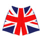 Homens do short de Union Jack/roupa de Union Jack/roupa britânica/roupa do patriota/eco amigável
