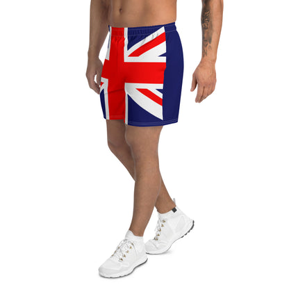 Homens do short de Union Jack/roupa de Union Jack/roupa britânica/roupa do patriota/eco amigável