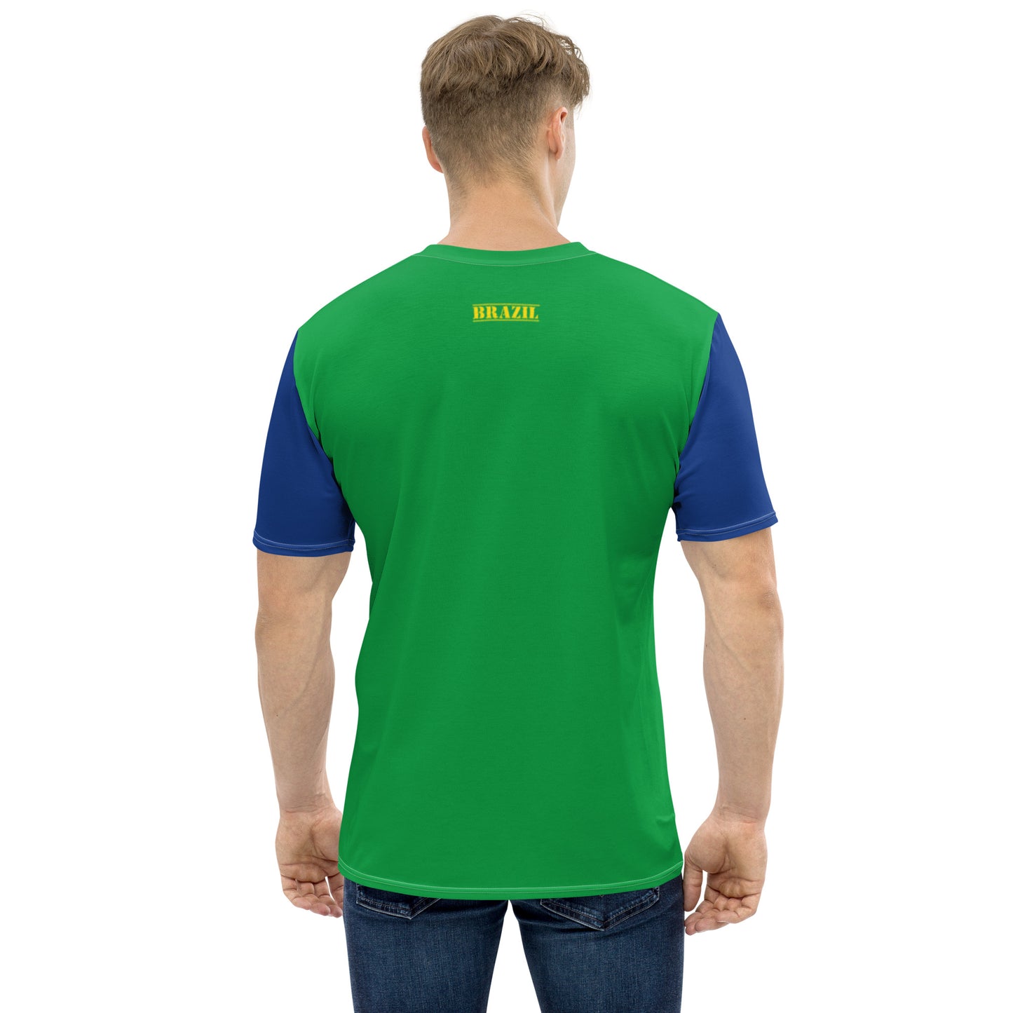 Back Brazil Flag T-shirt / Mens Flag Shirt