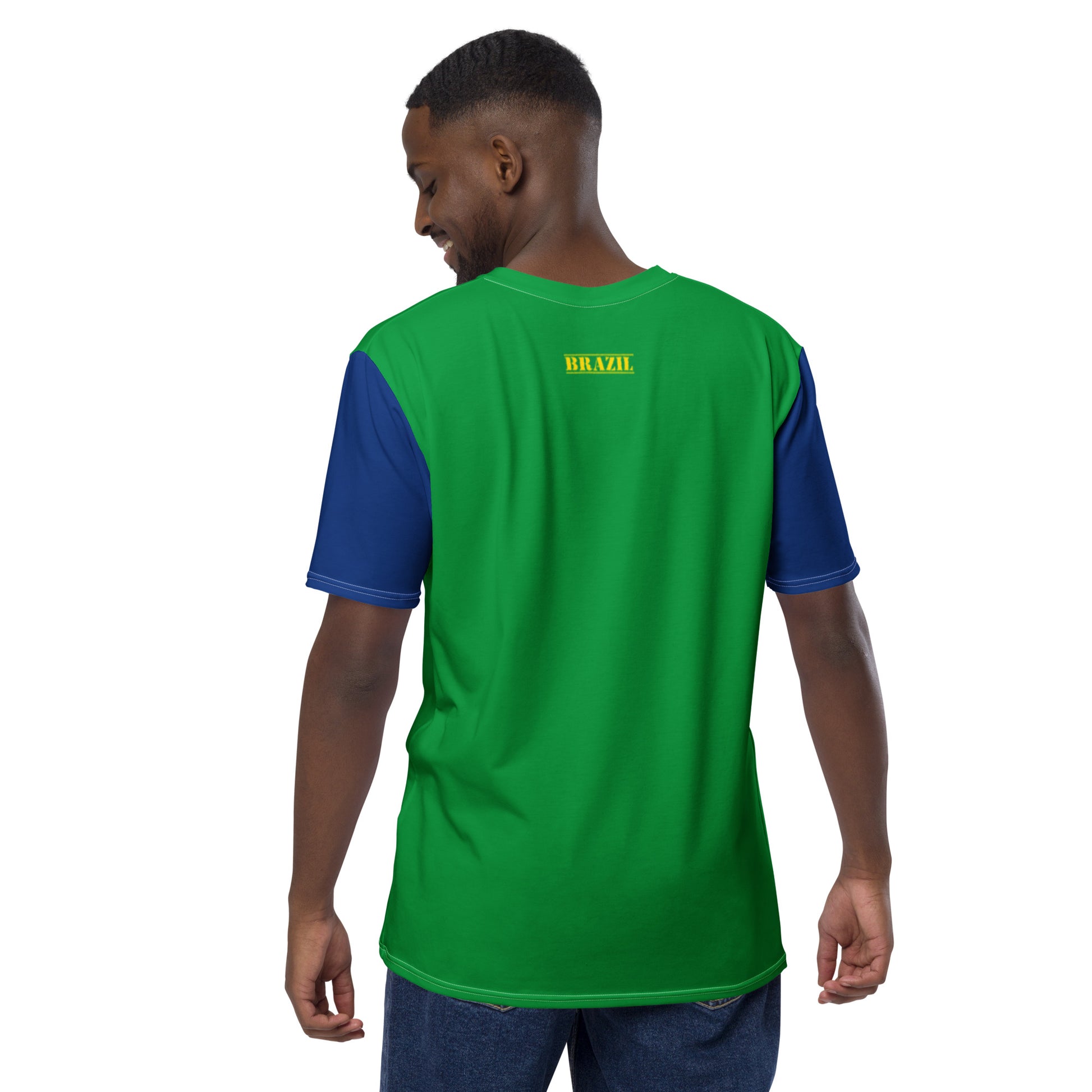 back Brazil Flag T-shirt / Mens Flag Shirt