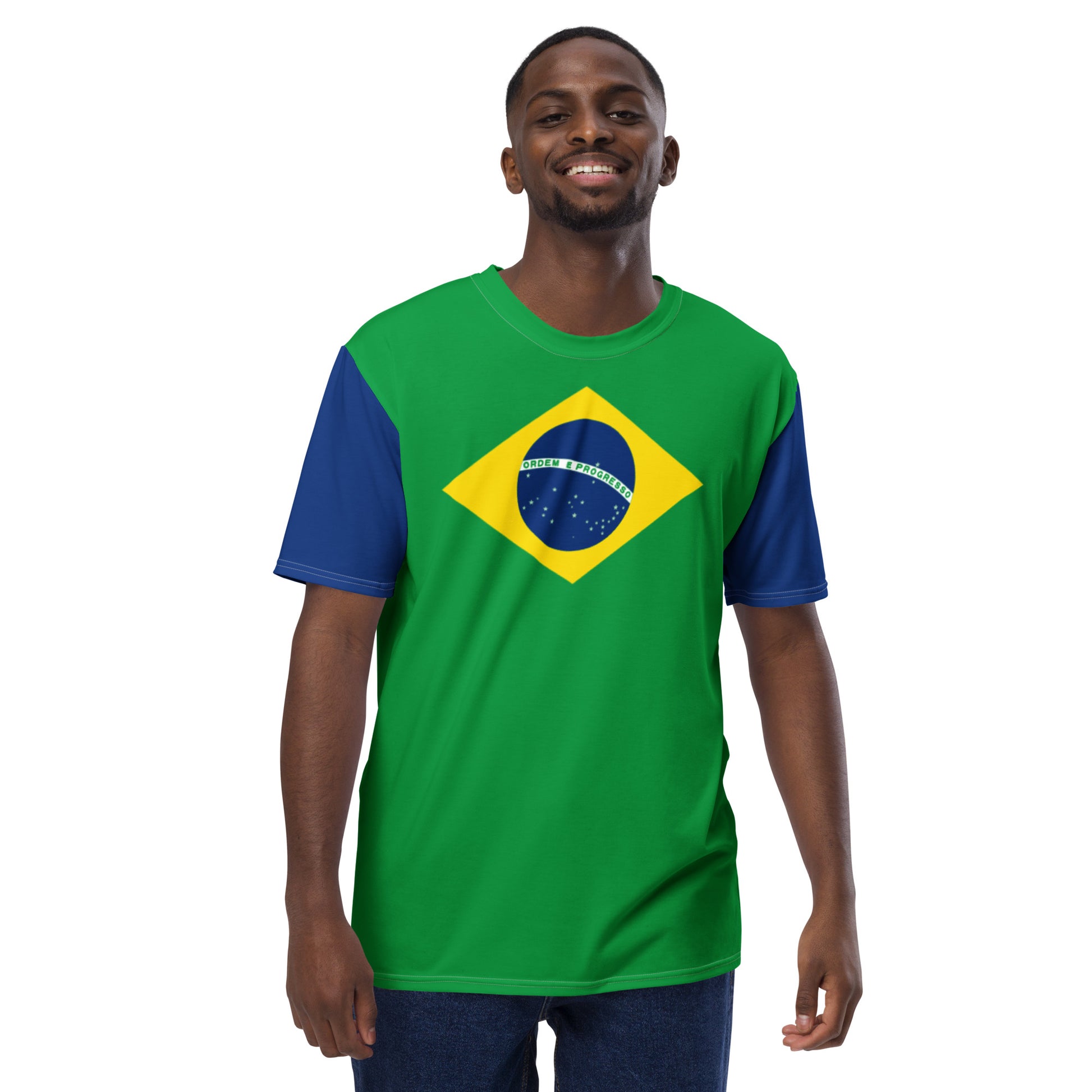 Tee-shirt drapeau brésil