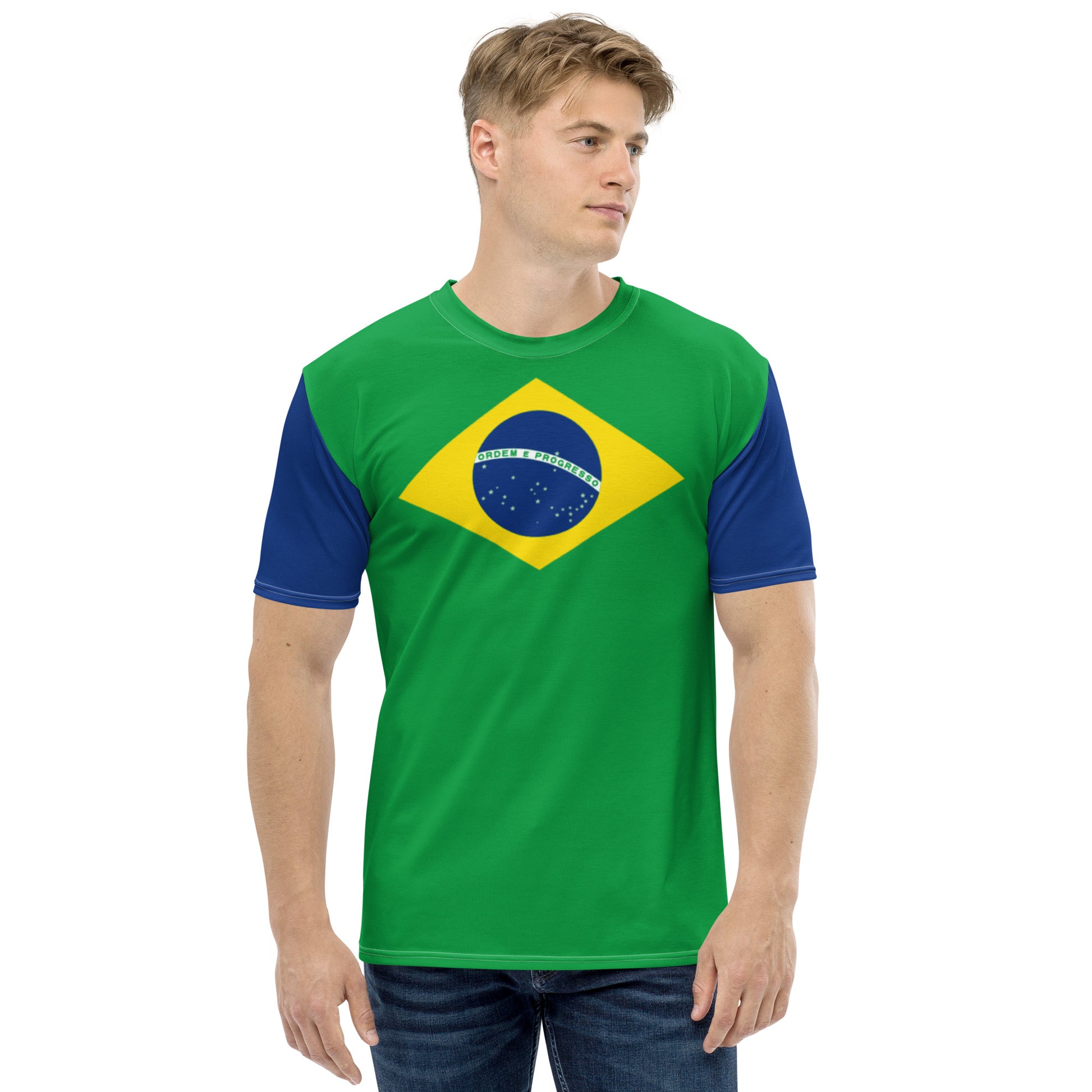 Brazil Flag T-shirt / Mens Flag Shirt