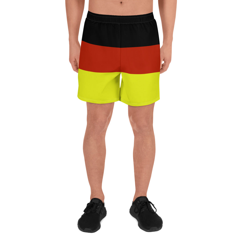 Germany Shorts / Long Men's Shorts / Germany Flag Shorts / Soccer Shorts / Eco Friendly