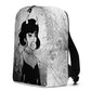 Cute Goth Backpack / Middle Finger Backpack / Gift For Naughty Girls / Grunge Style - YVDdesign