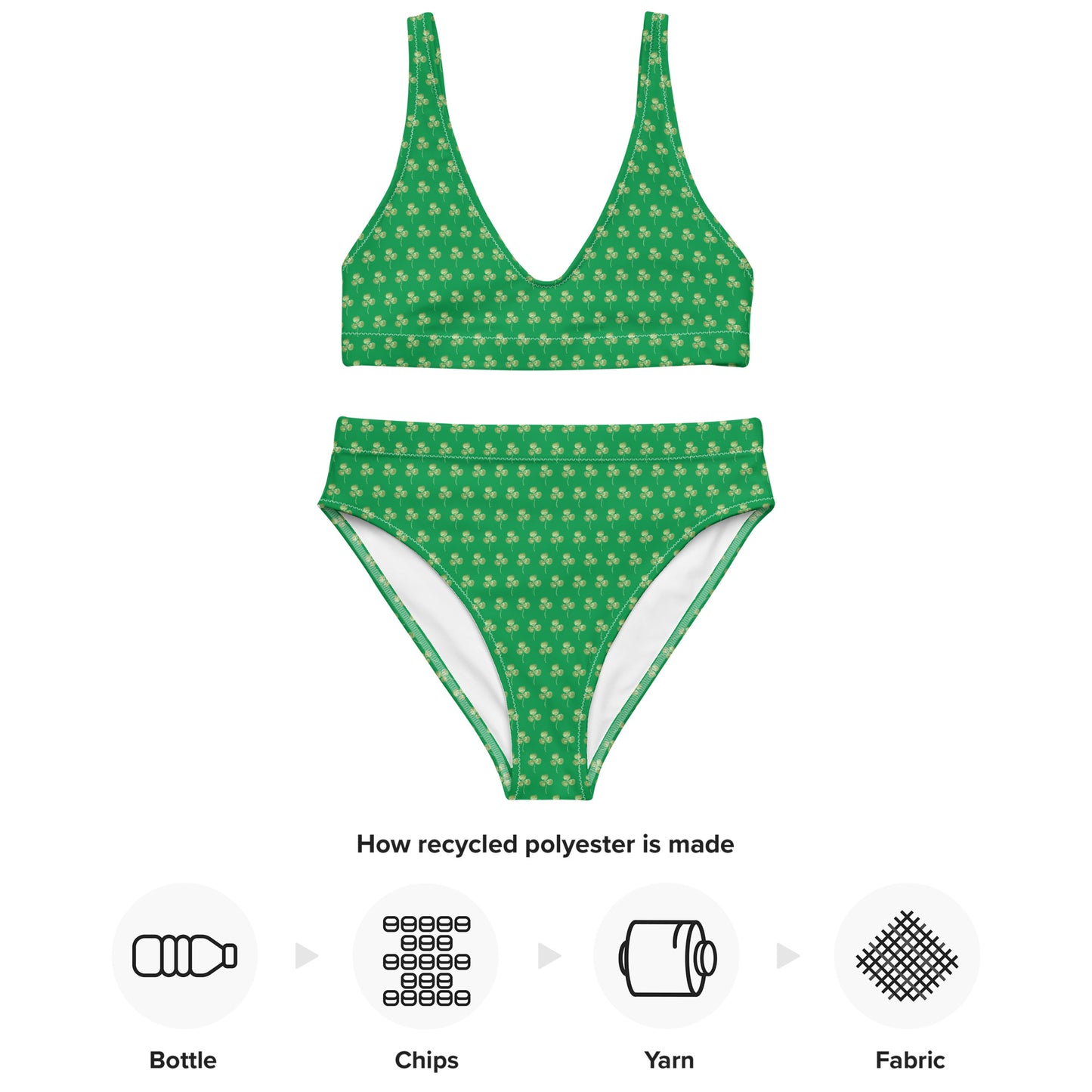 green Ireland bikini set