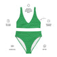 green bikini set