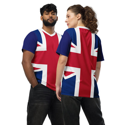 Union Jack sports jersey for men and women