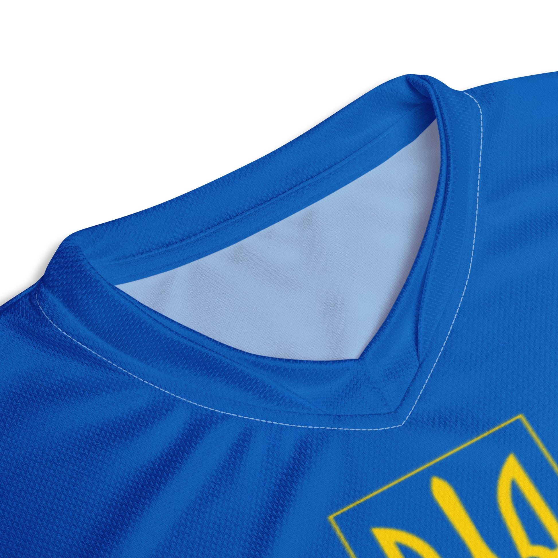 Ukraine Flag Recycled Polyester Unisex Sports Jersey Sizes 2XS - 6XL