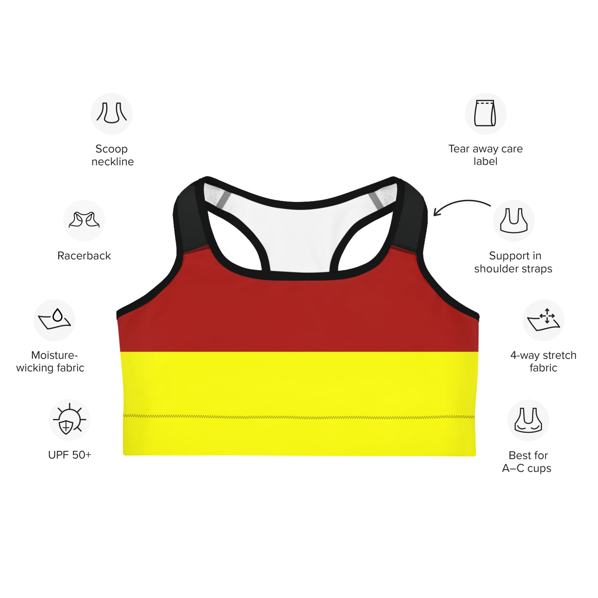 German sports bra