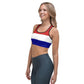 Sports Bra With The Colors Of The Netherlands /  Holland Sports Bra