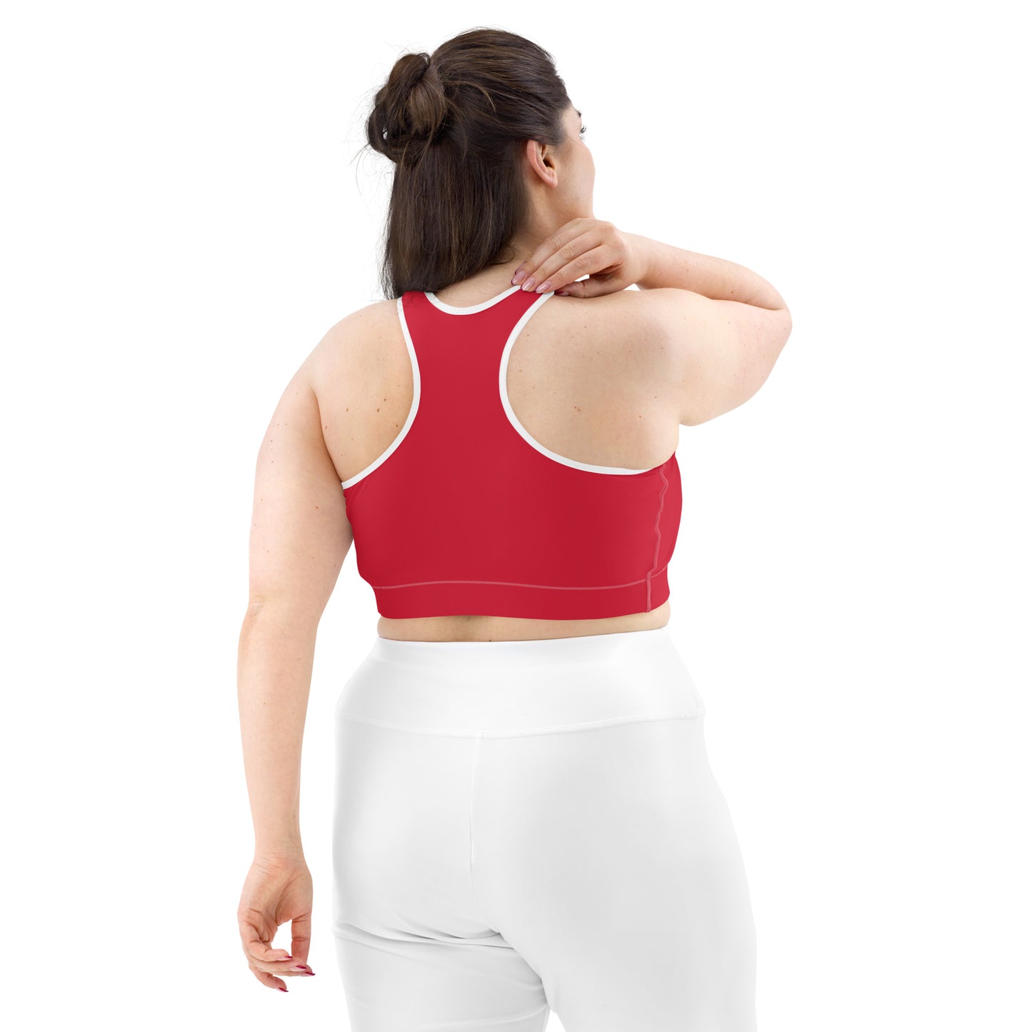 back side sports bra for plus size women