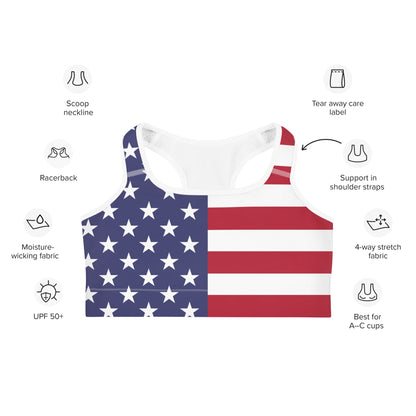 Benefits USA Sports Bra