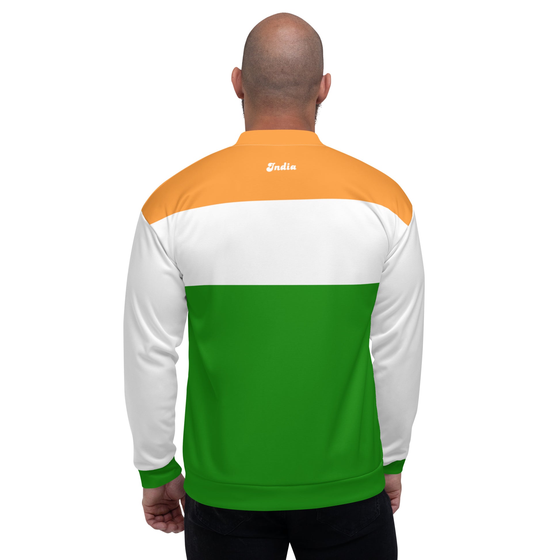 india jacket back side