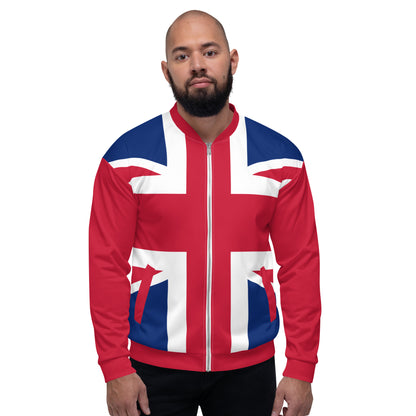 Union Jack Jacket / Bomber Jacket / Unisex Jacket / Union Jack Clothing / Union Jack Outfit