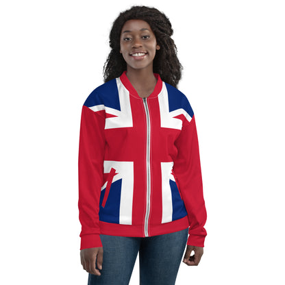 Union Jack Jacket / Bomber Jacket / Unisex Jacket / Union Jack Clothing / Union Jack Outfit