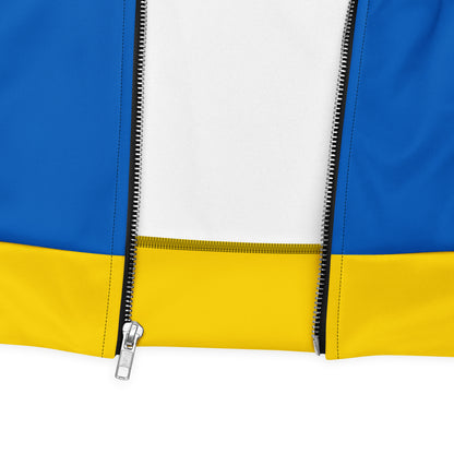 Ukraine Jacket / Unisex Bomber Jacket Ukraine Flag Colors