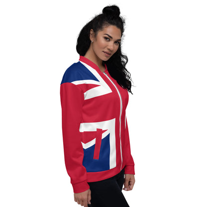 Union Jack Jacket / Bomber Jacket / Unisex Jacket / Union Jack Clothing / Union Jack Outfit