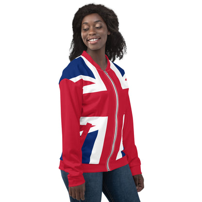 Union Jack Jacket / Bomber Jacket / Unisex Jacket / Union Jack Clothing / Union Jack Outfit