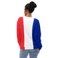 The French Flag Sweatshirt / Flag Of France/ French Clothing