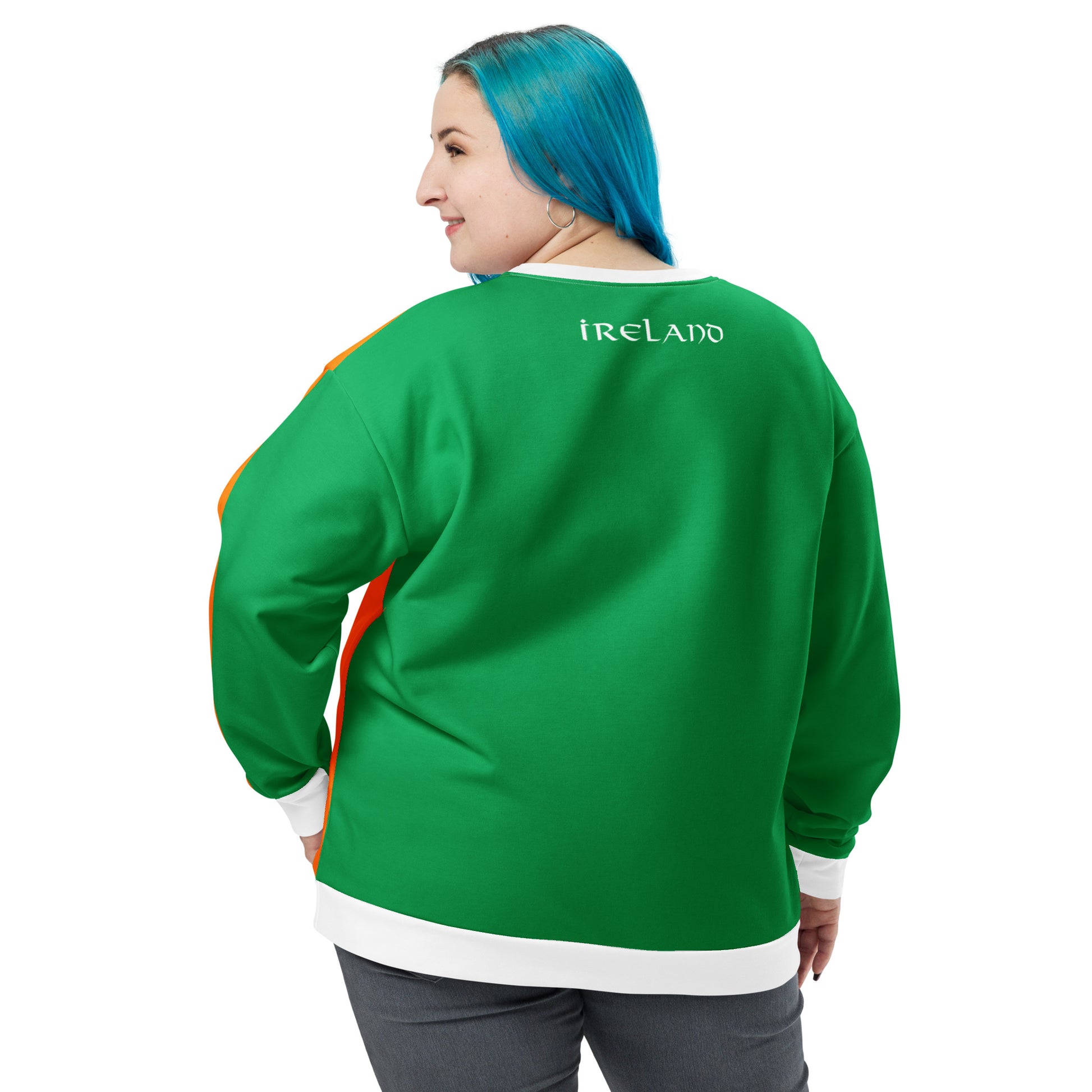 Irish Flag Color Sports Bra For Women / Ireland Clothing / Green and O –  YVDdesign