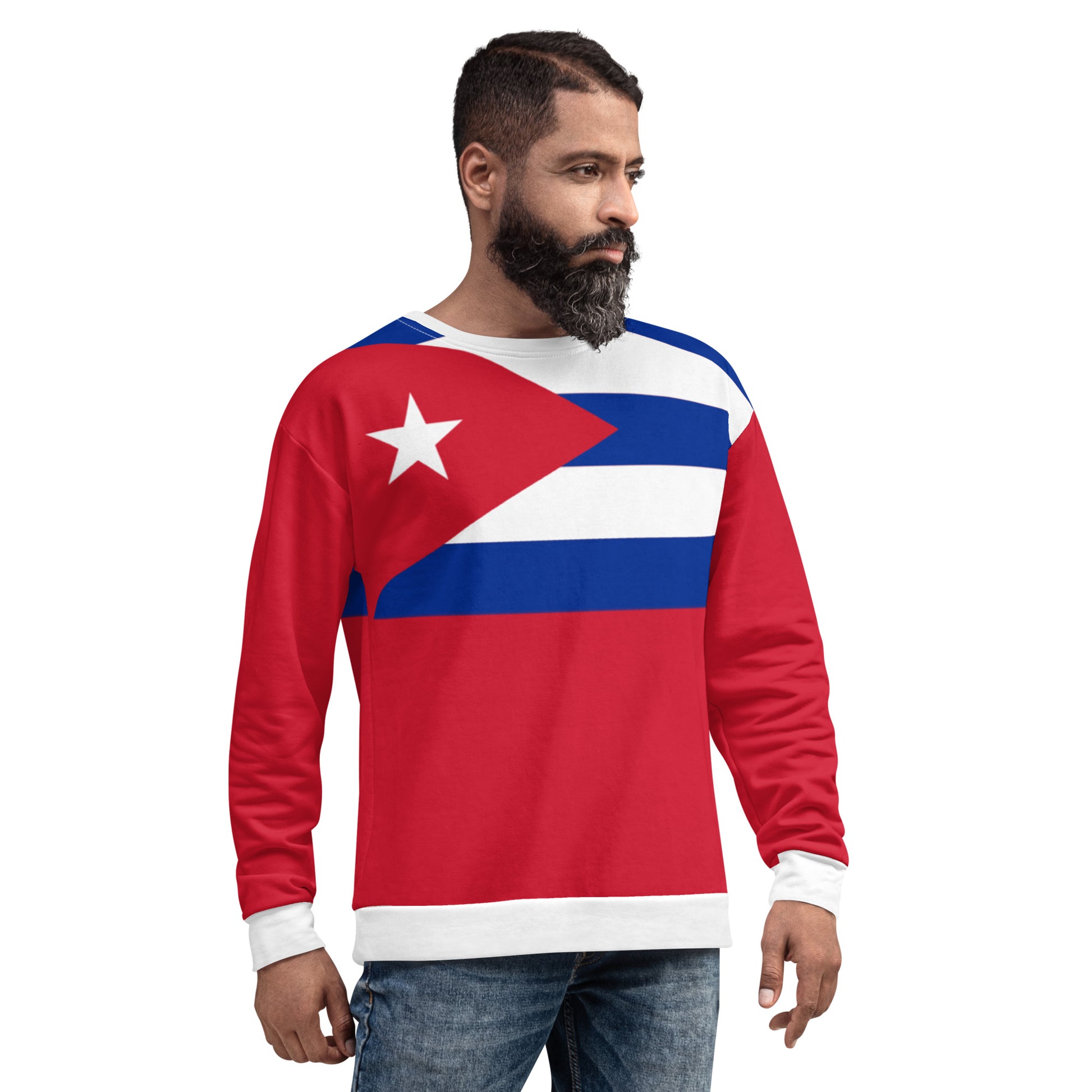 Cuba Sweatshirt / Flag Sweatshirt / Patriotic Sweatshirt