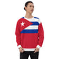 Cuba Sweatshirt / Flag Sweatshirt / Patriotic Sweatshirt