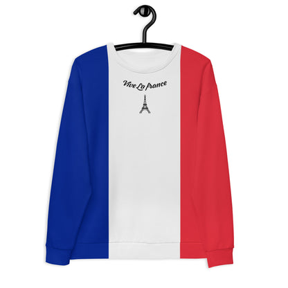 The French Flag Sweatshirt / Flag Of France/ French Clothing