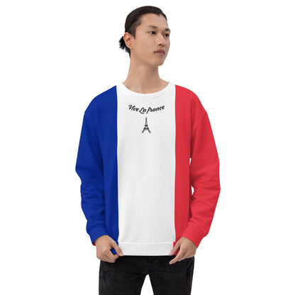 The French Flag Sweatshirt / Flag Of France/ French Clothing