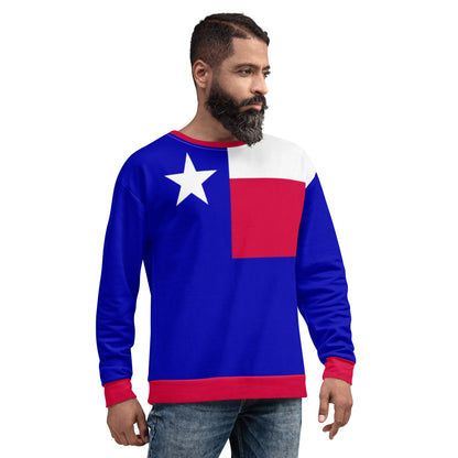 Texas Sweatshirt / Texas Clothing / Texas Flag Clothing