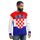 Croatia Flag Sweatshirt / Unisex Croatia Clothes