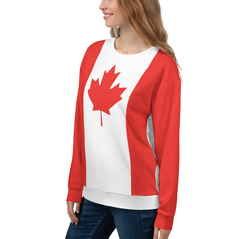 Canada Flag Sweater / Canada Clothing / Canada Outfit – YVDdesign