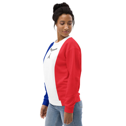 The French Flag Sweatshirt / Flag Of France/ French Clothing