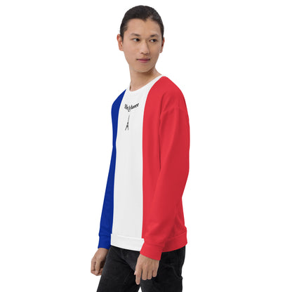 The French Flag Sweatshirt / Flag Of France/ French Clothing