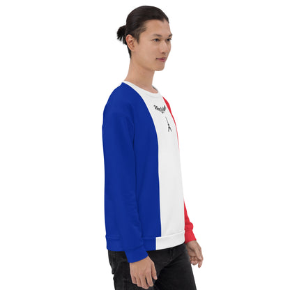 The French Flag Sweatshirt / Flag Of France/ French Clothing