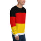 Germany Sweatshirt / Flag Sweatshirt / Striped Sweatshirt