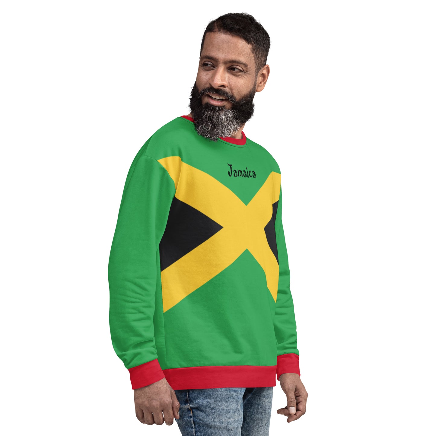 Jamaica Sweatshirt / Jamaica Clothing / Colors Jamaica Flag / Jamaican Outfit