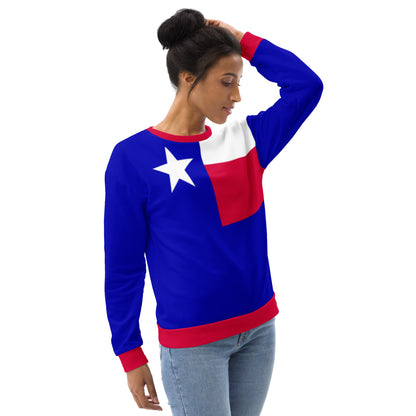 Texas Sweatshirt / Texas Clothing / Texas Flag Clothing